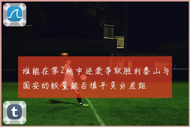 谁能在第2轮中逆袭争取胜利泰山与国安的较量能否填平负分差距